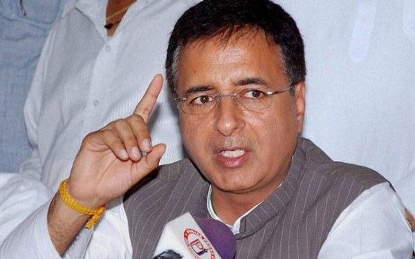 कांग्रेस प्रवक्ता रणदीप सुरजेवाला.