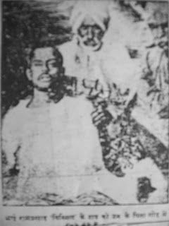 Bismil's dead body in father's lap 1927