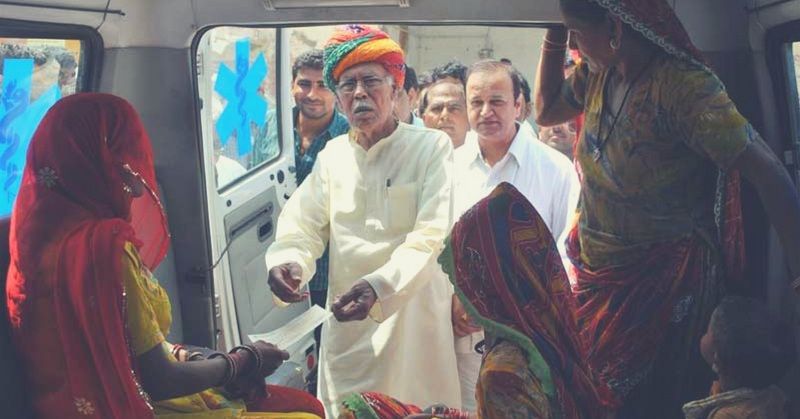 कॉन्ग्रेस सरकार में कृषि मंत्री रहे थे हरजी राम बुरडक.