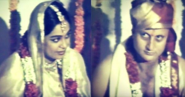 अनुपम खेर और किरण शादी के मंडप में