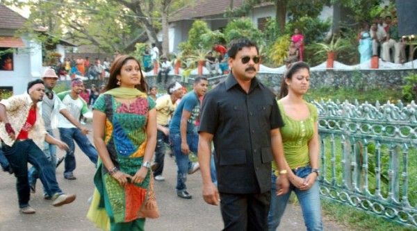 'बॉडीगार्ड' के दृश्य में दिलीप और नयनतारा.