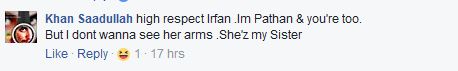 irfan comments (1)