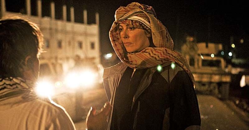 कैथरीन बिगलो 'जीरो डार्क थर्टी' की शूटिंग के दौरान. (फोटोः सोशल मीडिया)