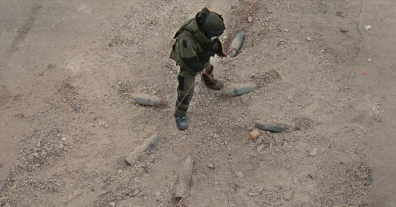 फिल्म 'द हर्ट लॉकर' का एक दृश्य.