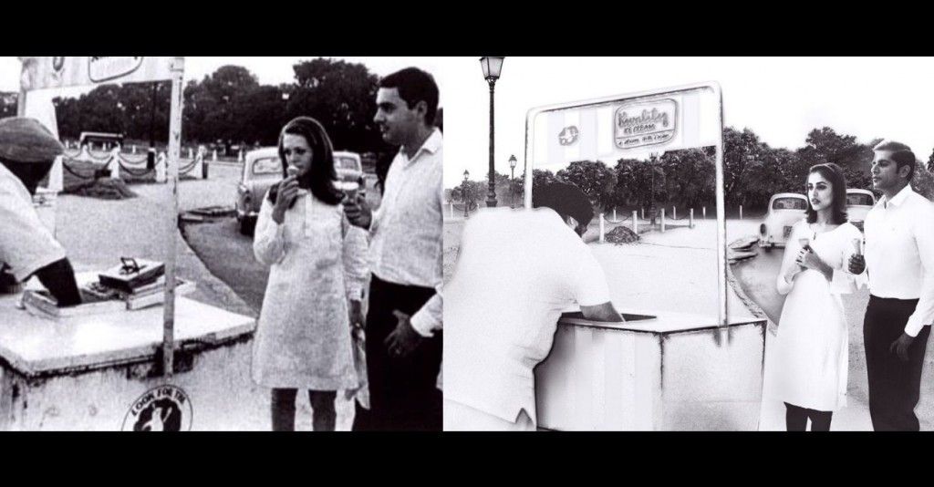 शॉर्ट फिल्म 'इजाज़त' में राजीव गांधी और सोनिया के रोल में प्रिया बैनर्जी.