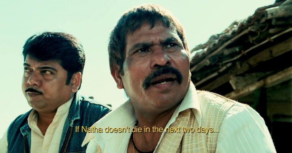 फिल्म में नेता के अपने रोल में पांचाल. (फोटोः फिल्म स्क्रीनग्रैब)