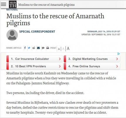 the hindu