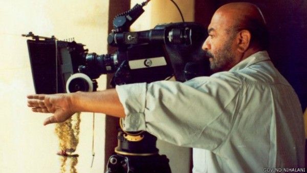 शूटिंग के दौरान गोविंद निहलानी