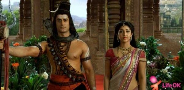 टीवी सीरियल में शिव-पार्वती की भूमिका में कलाकार...