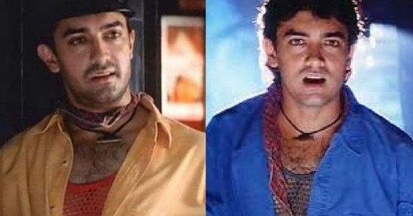 'रंगीला' में मुन्ना के किरदार में आमिर खान.