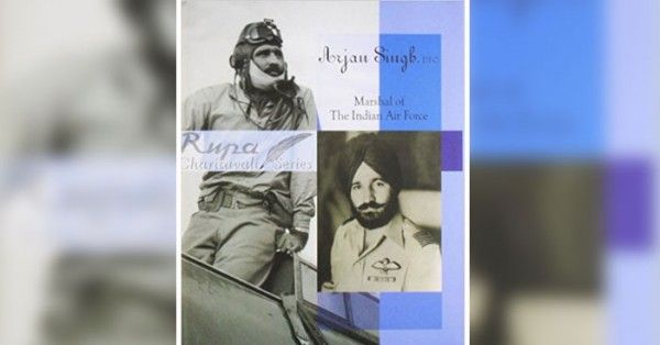 अर्जन सिंह की किताब का कवर