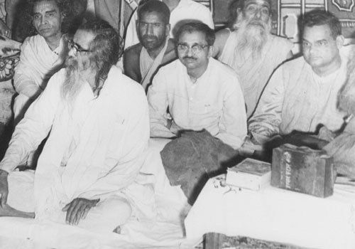 दूसरे सरसंघचालक गोलवलकर, दीनदयाल उपाध्याय और अटलबिहारी 