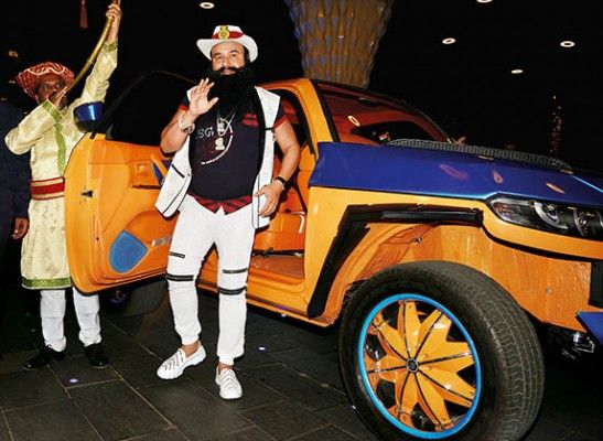msg ram rahim car