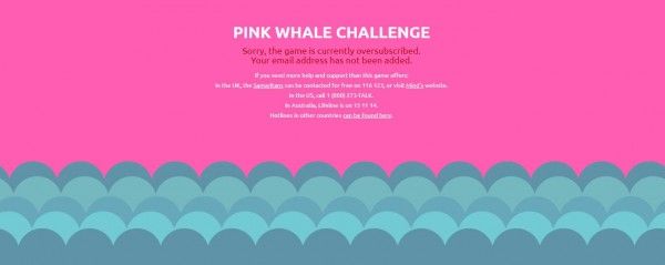 इतने लोग पिंक वेल की मदद चाहते हैं कि उसका लिंक अब और एंट्री नहीं ले पा रहा