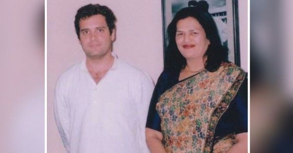 कांग्रेस उपाध्यक्ष राहुल गांधी के साथ पिंटो ग्रेस