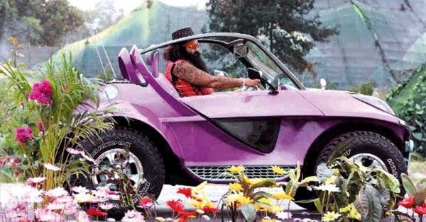 ram rahim car MSG