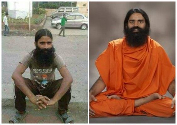 योग से पहले- मेकअप के बाद