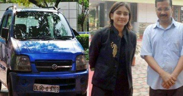 Kejriwal car photo