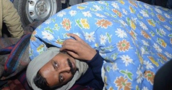 Kejriwal protest