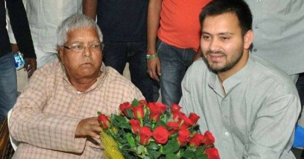 Lalu and son