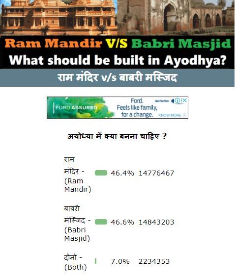 मस्जिद बन गई. इसमें घंटा टांगो