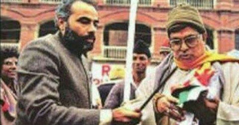 1992 की एकता यात्रा में नरेंद्र मोदी और मुरली मनोहर जोशी ने श्रीनगर में तिरंगा फहराया था.