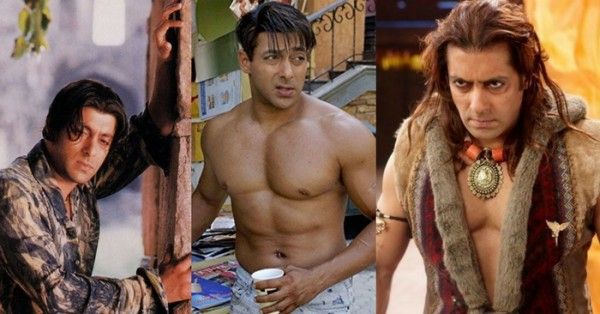 सलमान का फिल्म 'सावन' का बड़े बालों वाला लुक भी बहुत फेमस हुआ था.