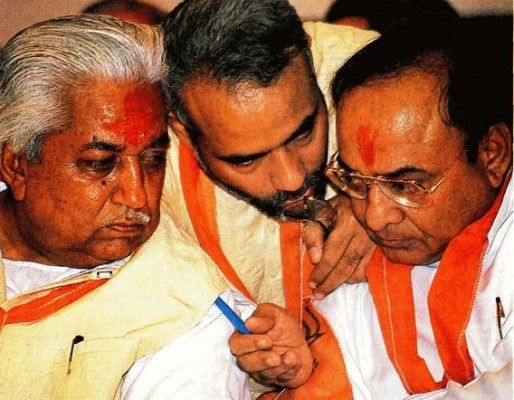 केशुभाई, नरेंद्र मोदी और शंकर सिंह वाघेला