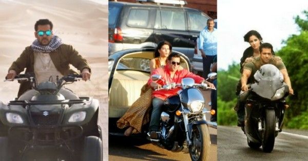 रियल लाईफ में सलमान बाइक से ज़्यादा साईकल चलाते हैं.