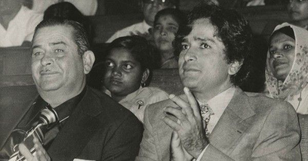 भाई राज कपूर के साथ शशि कपूर