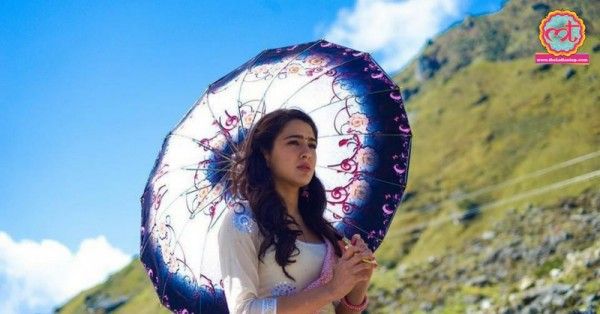 'केदारनाथ' के एक सीन में सारा अली खान.