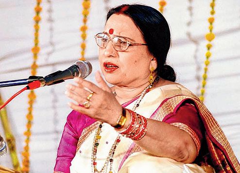 शारदा सिन्हा, भोजपुरी गायकी का बड़ा नाम.