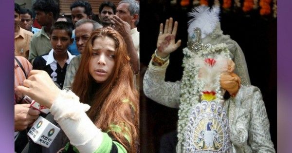 अभिषेक की गर्लफ्रेंड होने का दावा करने वाली जाह्नवी कपूर और दुल्हे की लिबास पहने शादी के लिए तैयार अभिषेक.