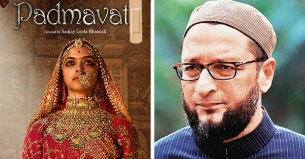 सांसद असदुद्दीन ओवैसी ने मुस्लिमों से कहा है कि वो पद्मावत देखने न जाएं.