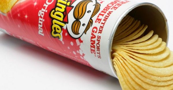 Pringles के चिप्स