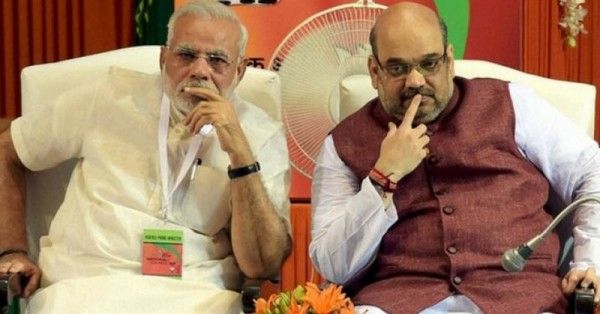 अमित शाह और नरेंद्र मोदी. पूर्वोत्तर को लेकर भाजपा पिछले दिनों काफी गंभीर हुई है. असम और अरुणाचल में वो सत्ता में भी हैं.