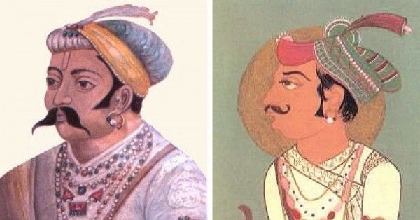 राव जोधा और उनके बेटे राव बीका 