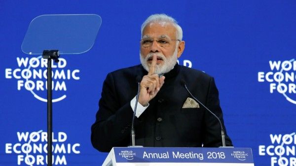 davos modi