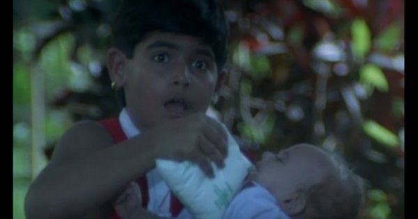 फिल्म 'जुड़वा' में सलमान खान के बचपन वाले रोल में ओंकार.