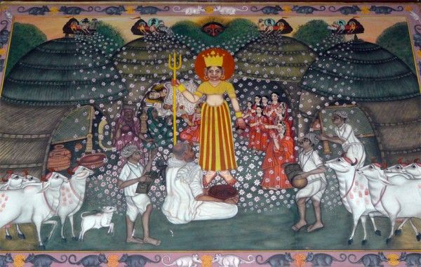 करणी माता की तस्वीर 