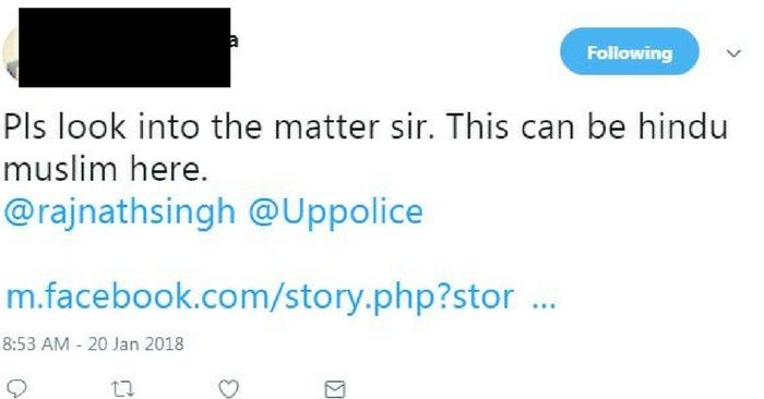kasganj tweet