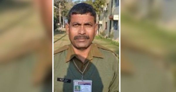 शहीद आरपी हज़रा, जो BSF में हेड कॉन्स्टेबल थे