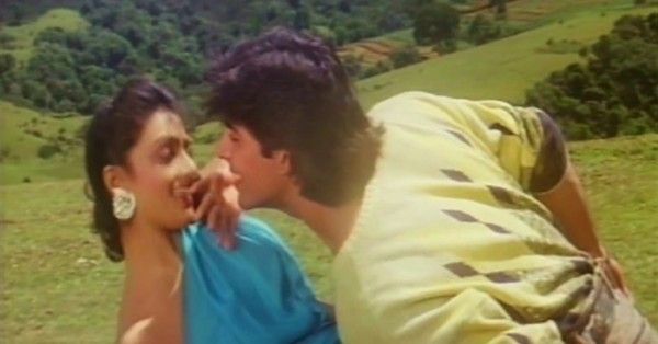 फिल्म 'सौगंध' के एक सीन में अक्षय और शांति.