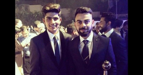 विराट कोहली के साथ शुभमन गिल.