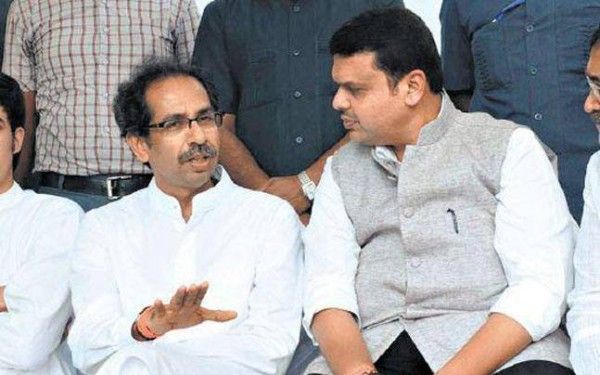 उद्धव ठाकरे और देवेन्द्र फडनवीस