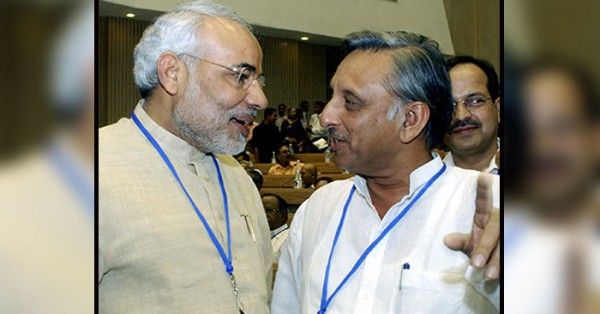 नरेंद्र मोदी और मणि शंकर अय्यर