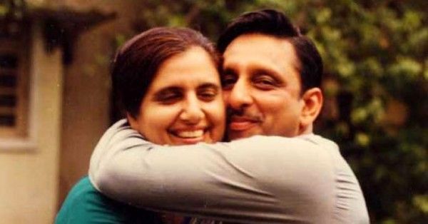 पत्नी सुनीत के साथ मणि शंकर