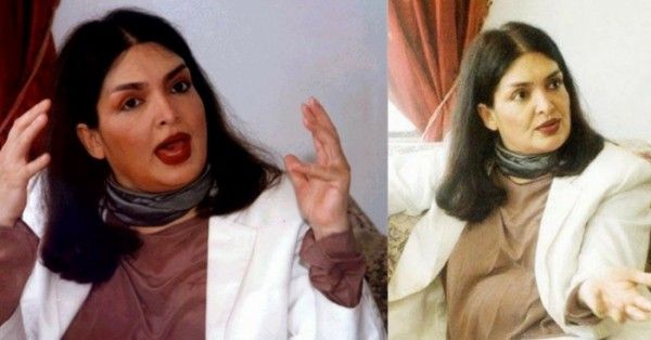 फिल्मों से अलग होने के बाद एक इंटरव्यू के दौरान परवीन बाबी.