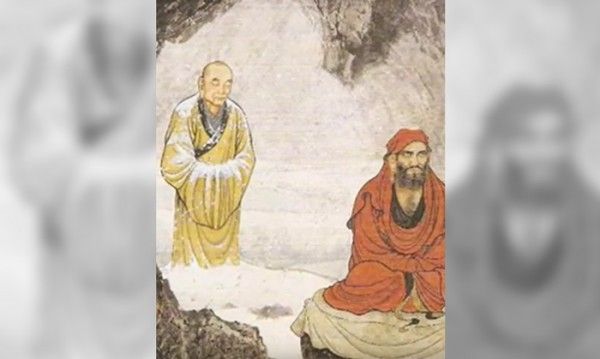 ज़ेन मास्टर और उसका शिष्य (सांकेतिक चित्र)