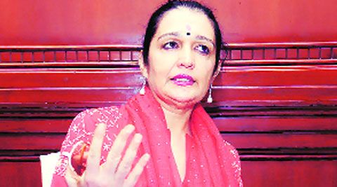 अनुराधा चौधरी बनीं सांसद.